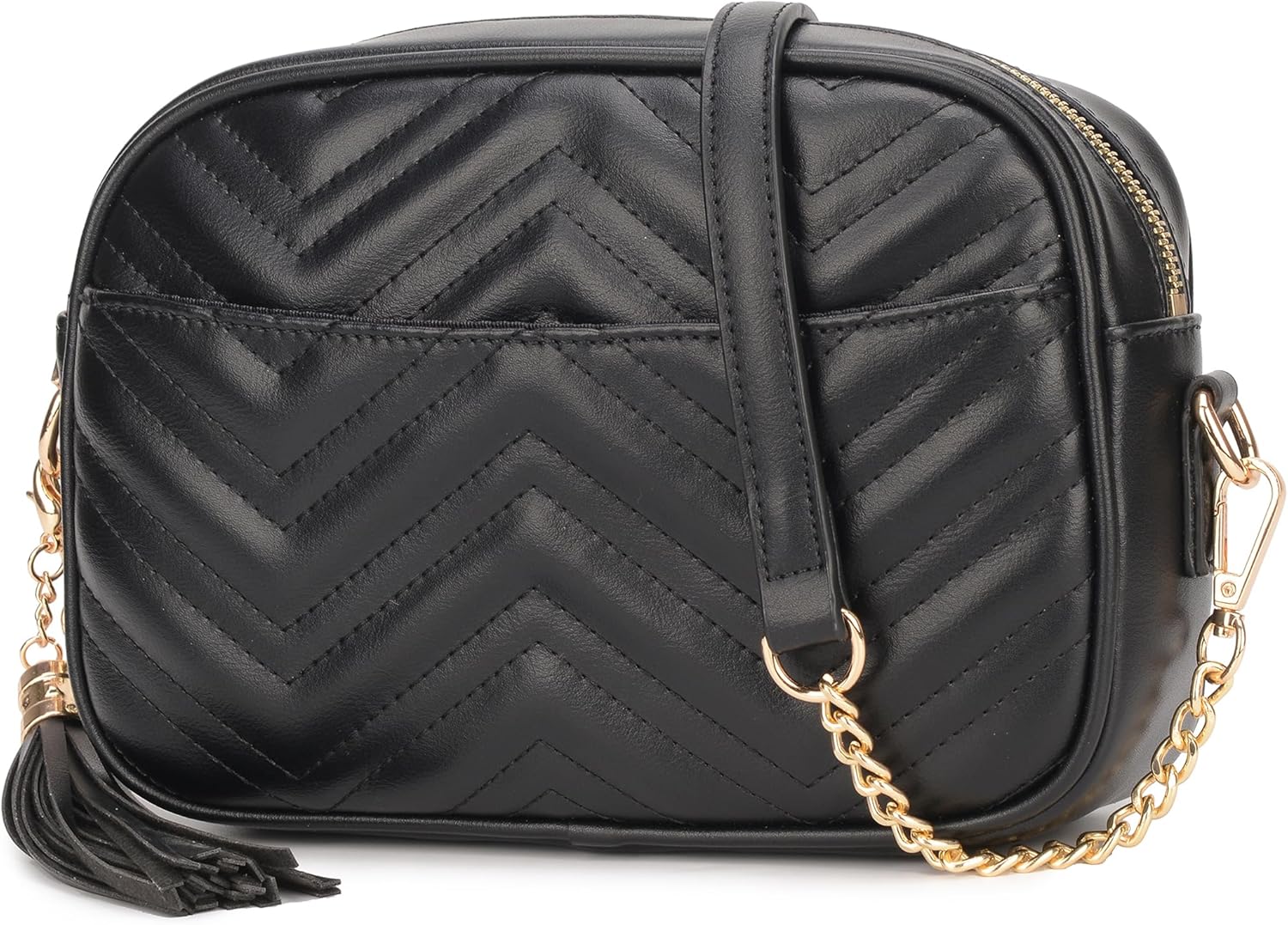 Lola Mae Quilted Crossbody Bag: Chic and Functional Design