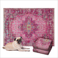 Washable Dog Pee Pads 36 x 48 2-Pack - Mystic Fuchsia Decorative Pads