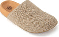 Bolinas Clog in Crochet and Leather - Comfortable Slip On Clog
