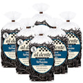 Al Dente Squid Ink Fettuccine All-Natural Egg Pasta - Gourmet Flavor