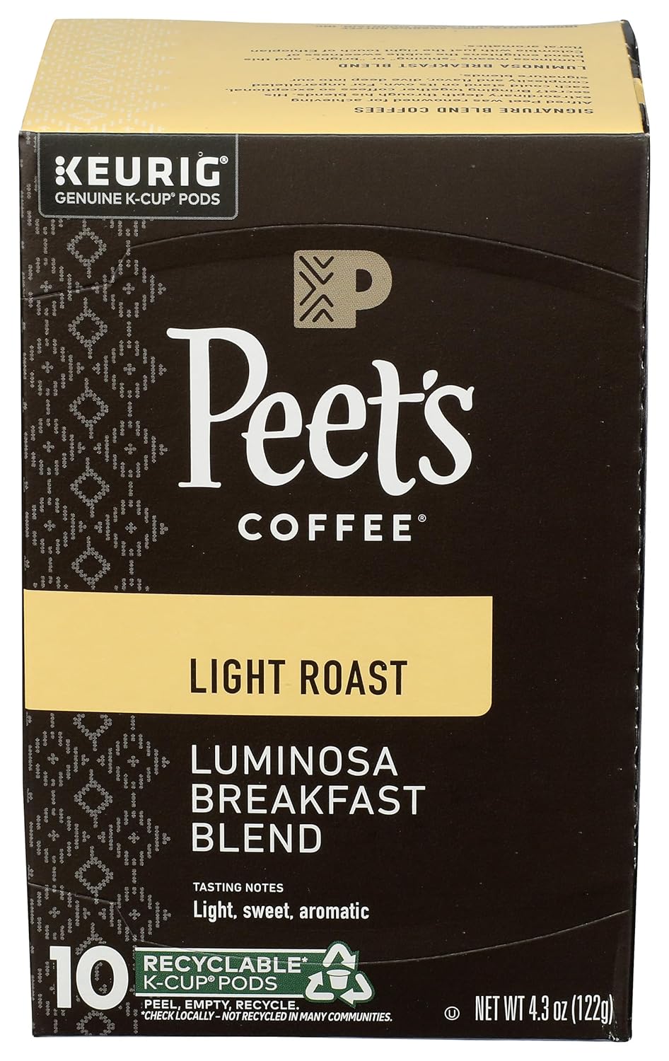 Peet's Colombia Luminosa Light Roast Pods - 10 ct