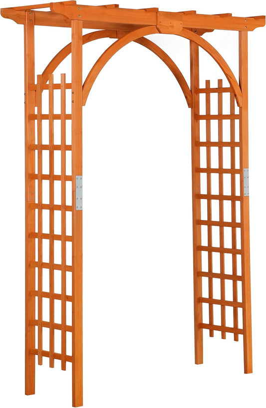 Yaheetech 85in Wooden Garden Trellis for Climbing Plants