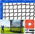 Golf Practice Net with Target Cloth and Heavy Duty Barrier - Durable