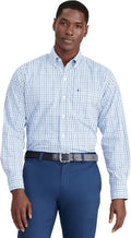 IZOD Men's Performance Comfort Long Sleeve Plaid Button (Style PY19)