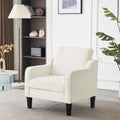 VINGLI Mid Century Modern Accent Chair - Comfy Chenille Lounge