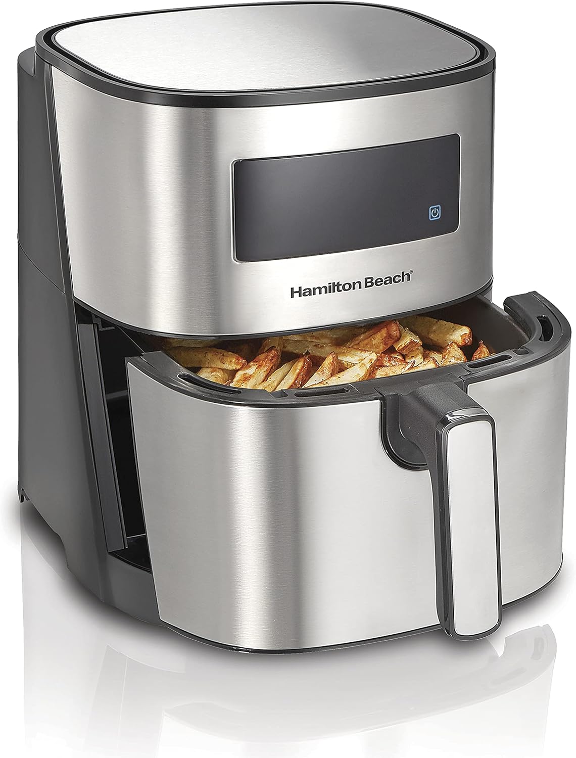 Hamilton Beach 5.8qt Air Fryer: 8 Presets, Easy-Clean Nonstick - Black