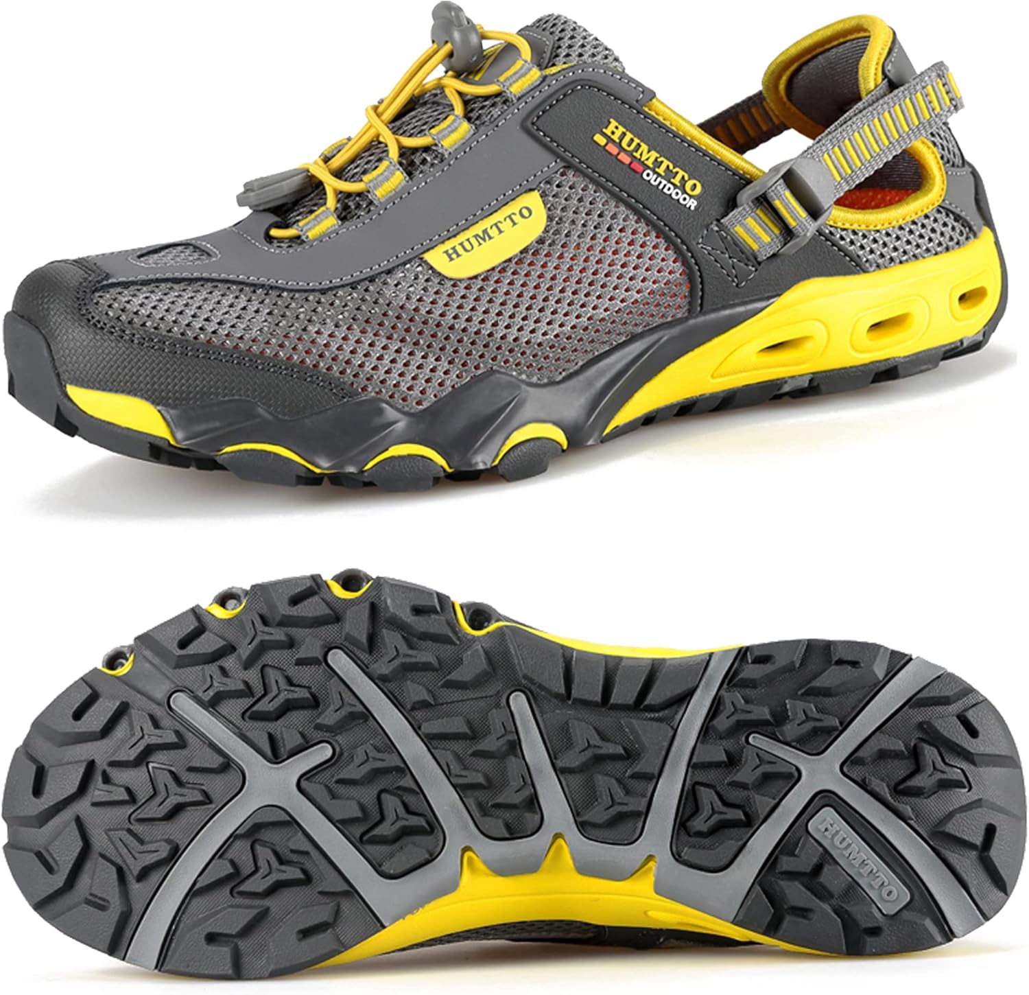 HUMTTO Men's Amphibious Water Shoes for Summer Adventures