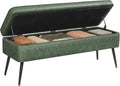 VASAGLE EKHO Storage Ottoman Bench - Stylish 15 Gal Seat
