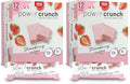 Power Crunch Protein Wafer Bars, Delicious Strawberry Creme Snack