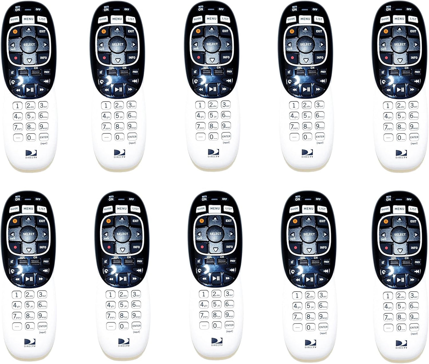 DIRECTV RC73 Remote Control - Enhanced IR/RF Technology for TVs