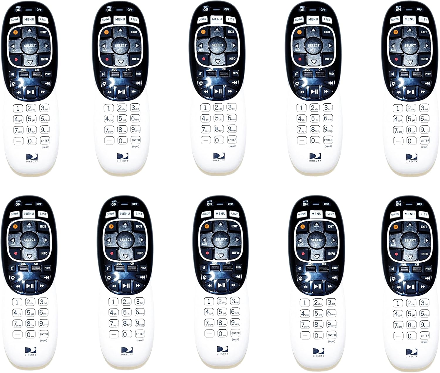 DIRECTV RC73 Remote Control - Enhanced IR/RF Technology for TVs