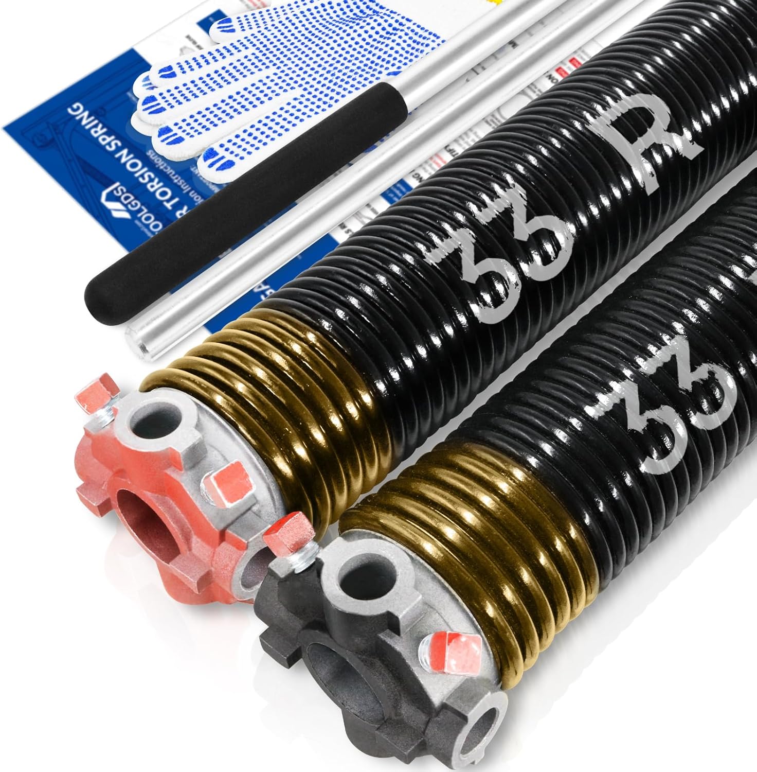 High Precision Garage Door Torsion Springs Set for Replacement