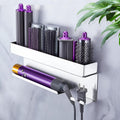 Blow Dryer & Curling Iron Organizer - Wall Mounted Hair Tool Holder