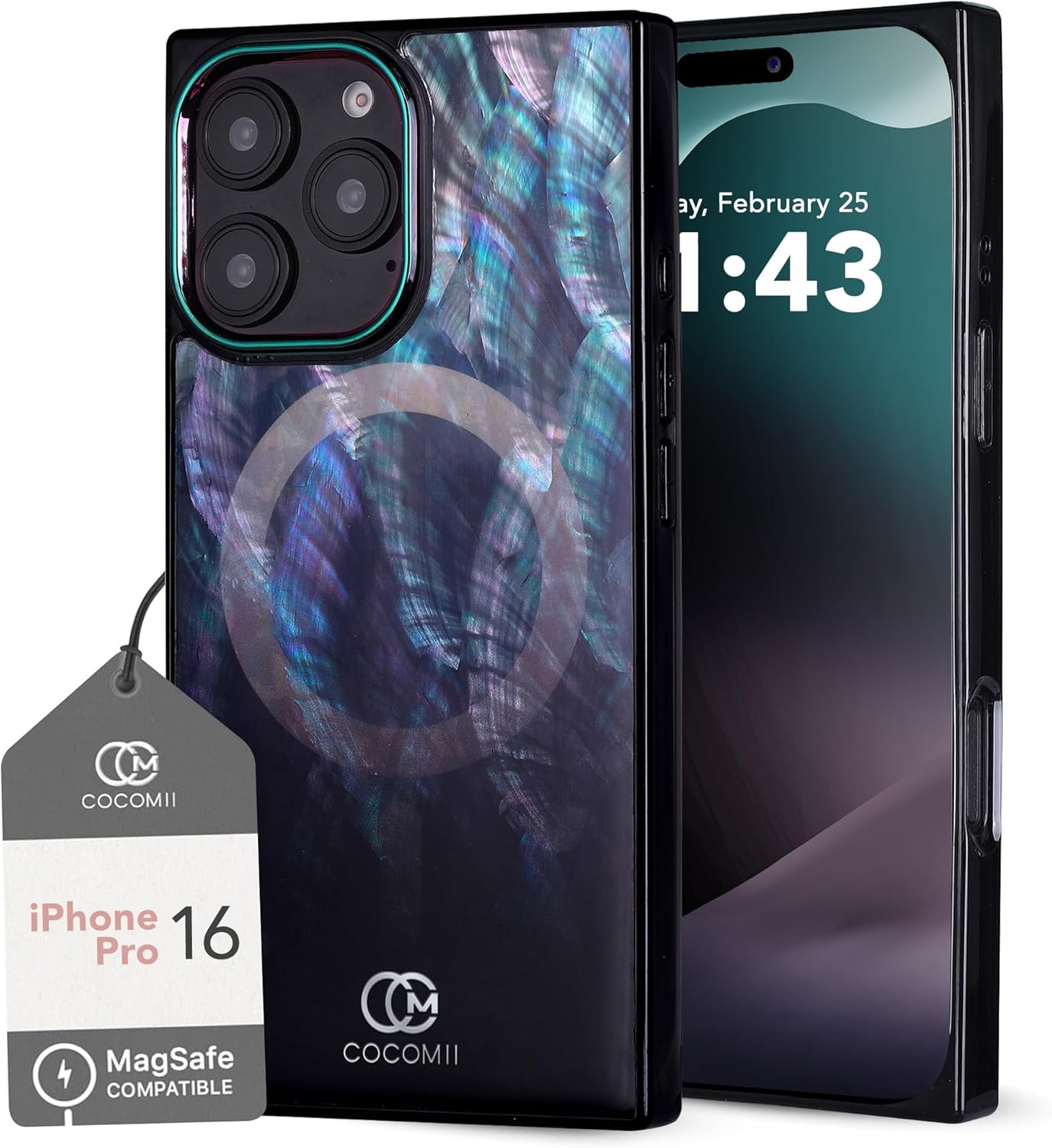 Cocomii Rectangle Case for iPhone 16 Pro - Stylish & Durable