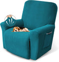 KEKUOU Recliner Chair Covers for Lazy Boy with Elastic Bottom