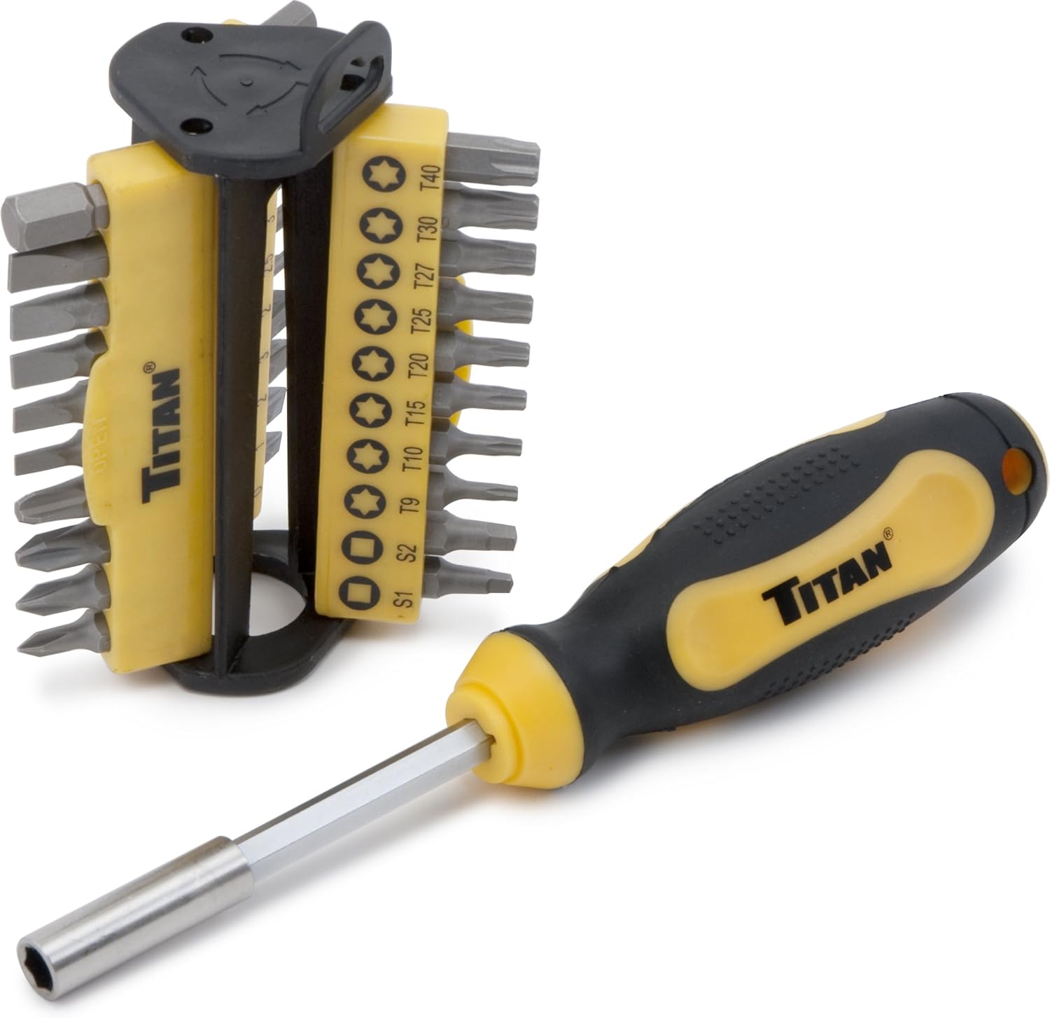 Titan 98187 Bit Driver Set - 31pc Precision Kit