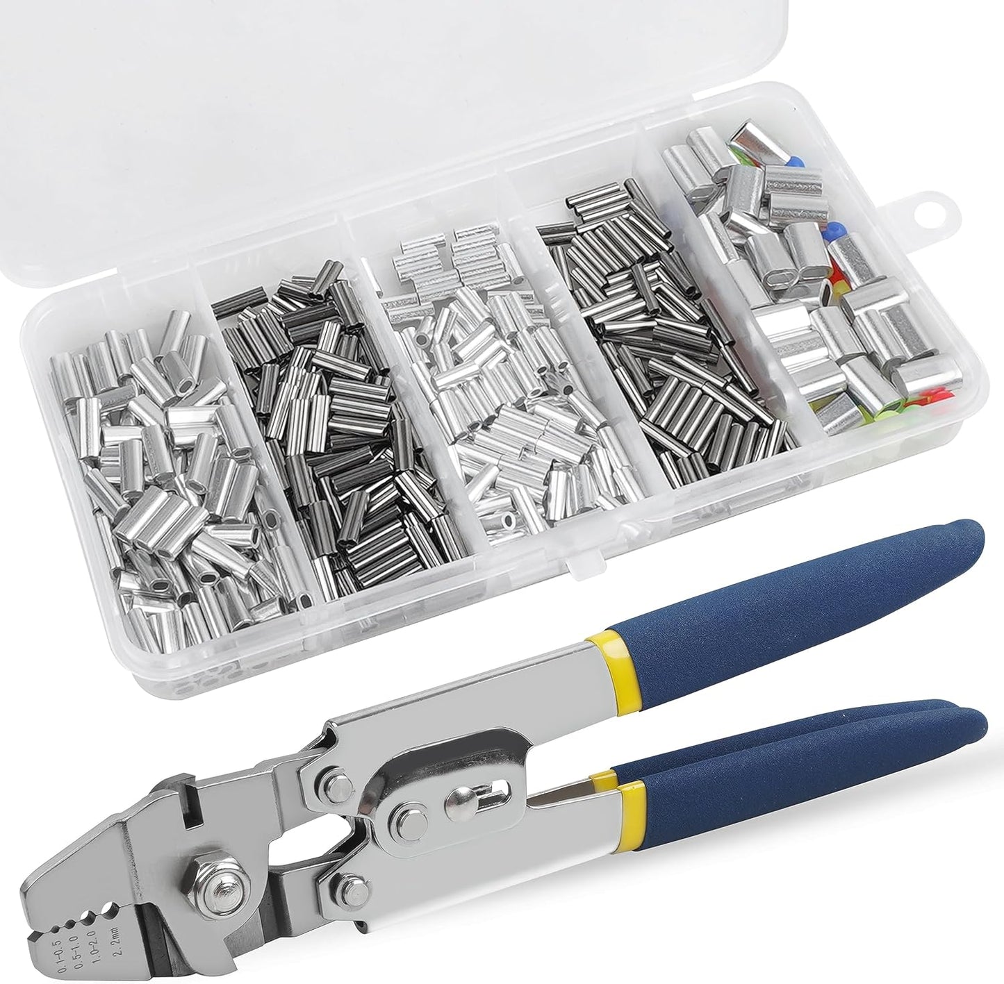 SILANON Stainless Steel Fishing Crimping Kit
