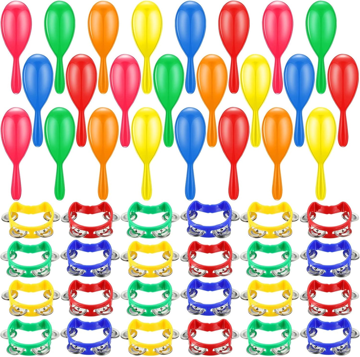 Libima 48 Pcs Shaker Musical Instruments for Fun Music Activities