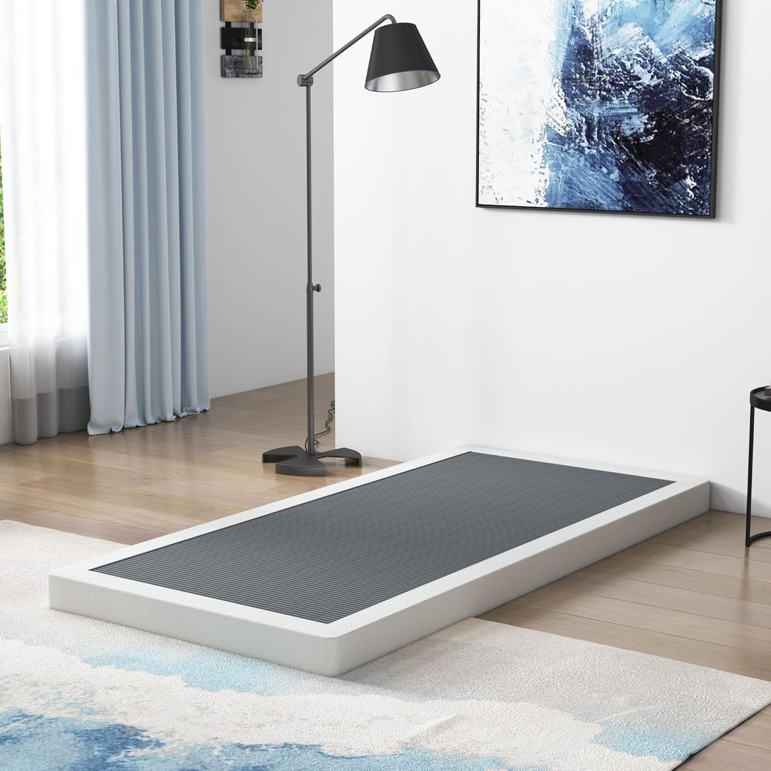 4 Inch Box Spring for Twin Bed - Heavy Duty Mattress Foundation