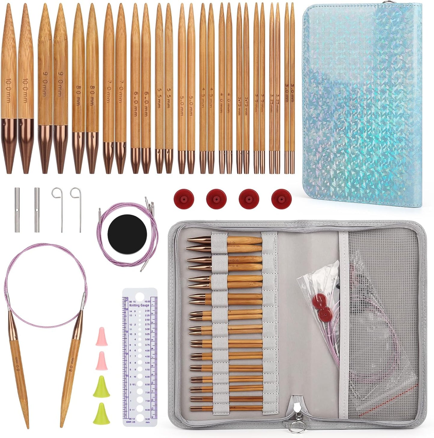 Interchangeable Knitting Needles Set for Creative Projects