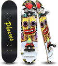 Easy_Way Complete Skateboards 31in x 8in Cruiser - Light-Up Wheels