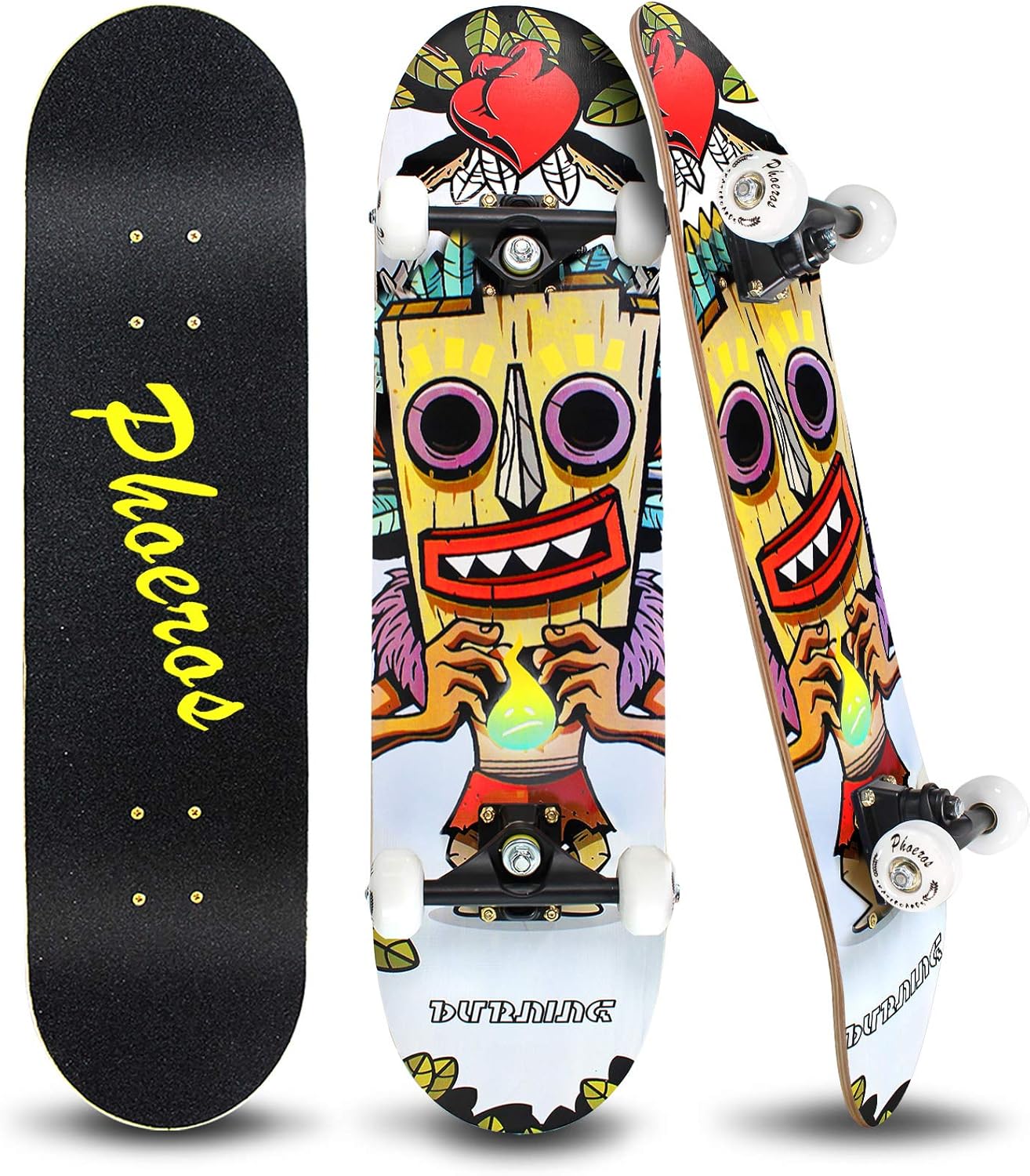 Easy Way Complete Skateboard for Beginners - 31ft' Canadian Maple