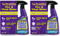 Tire and Wheel Vinyl Shine - Dressing and Protectant Spray - Pack of 2