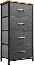 DWVO 4 Drawers Dresser for Bedroom and Living Room Storage