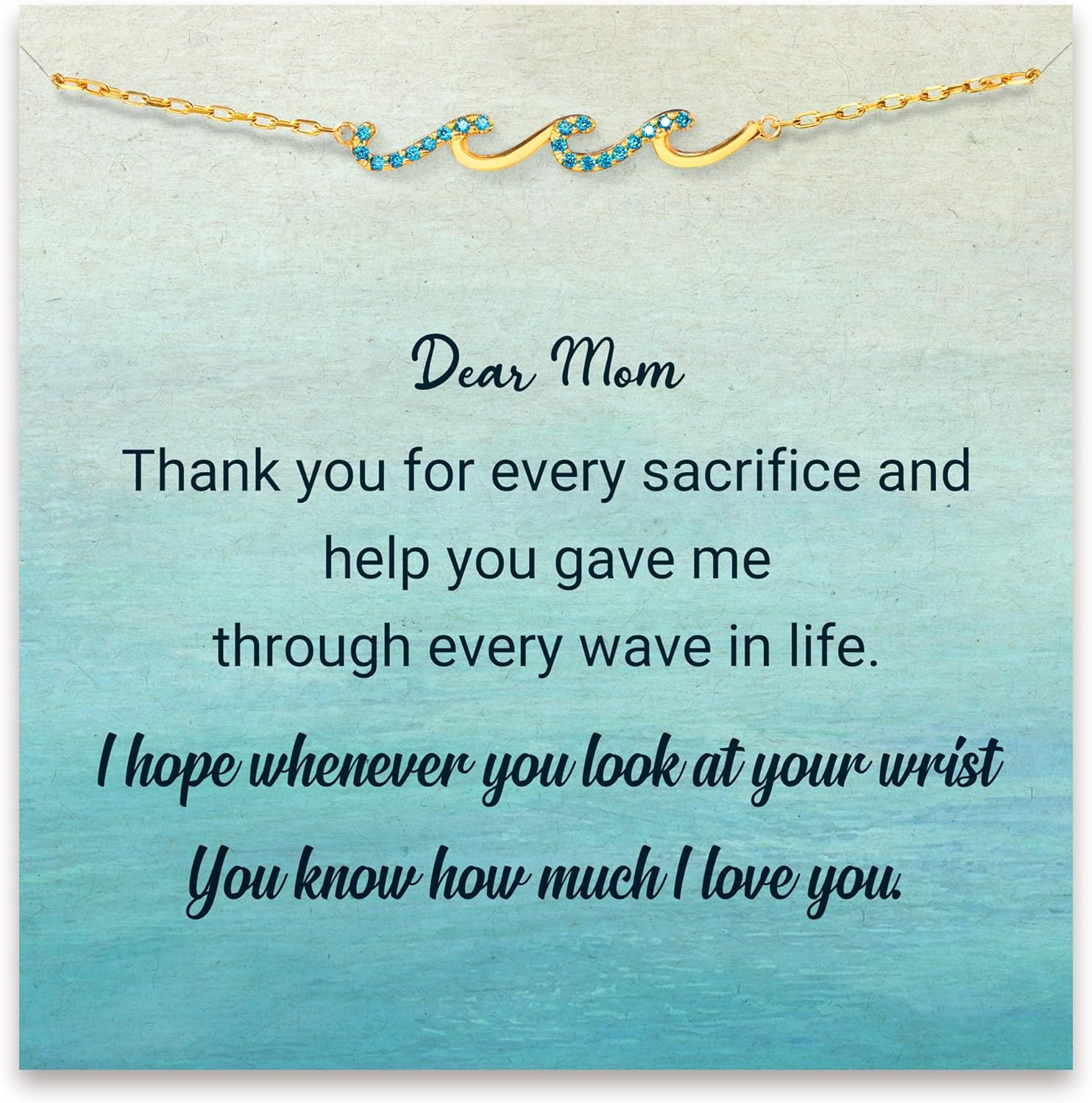 Mom Bracelet Gift for Sister, Birthday Gifts for Women