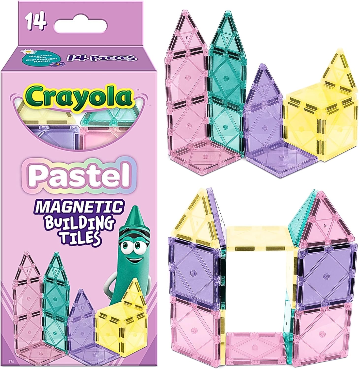 STEM Magnetic Building Tiles - Creative Easter Gift! 