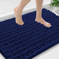 Smiry Bathroom Rugs Mat 36x24 - Extra Soft Absorbent Chenille Bath Rug