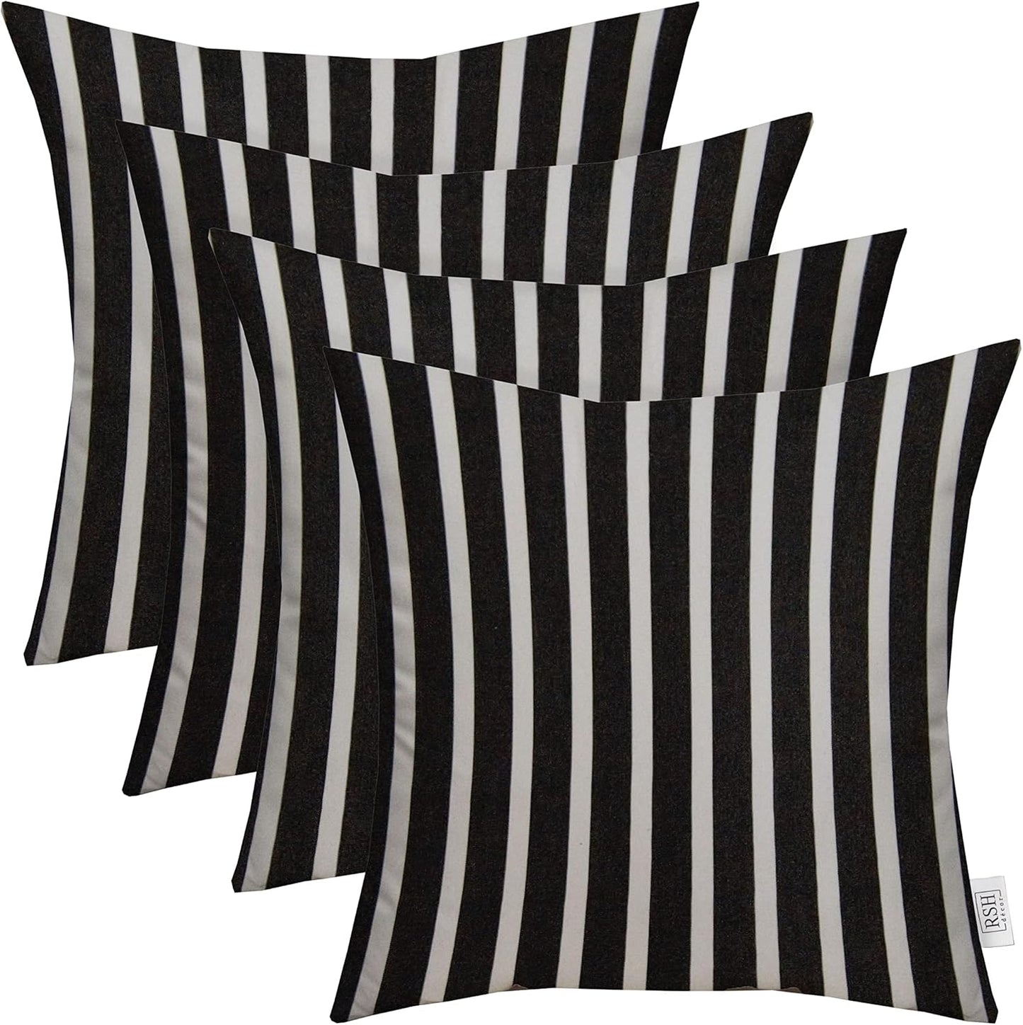 Sunbrella Square Throw Pillows Set of 4 for Outdoor Comfort