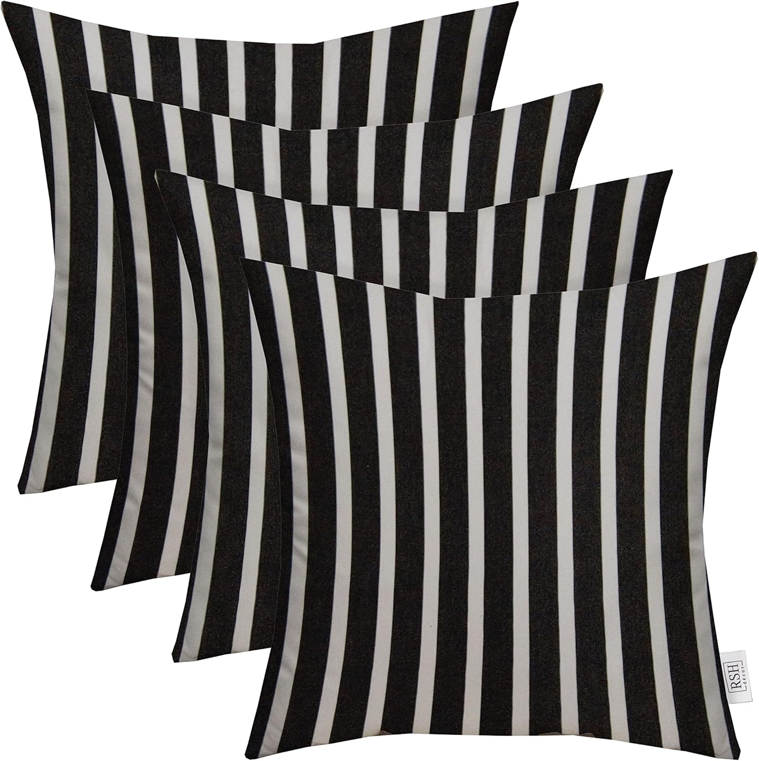 Sunbrella Square Throw Pillows Set of 4 for Outdoor Comfort