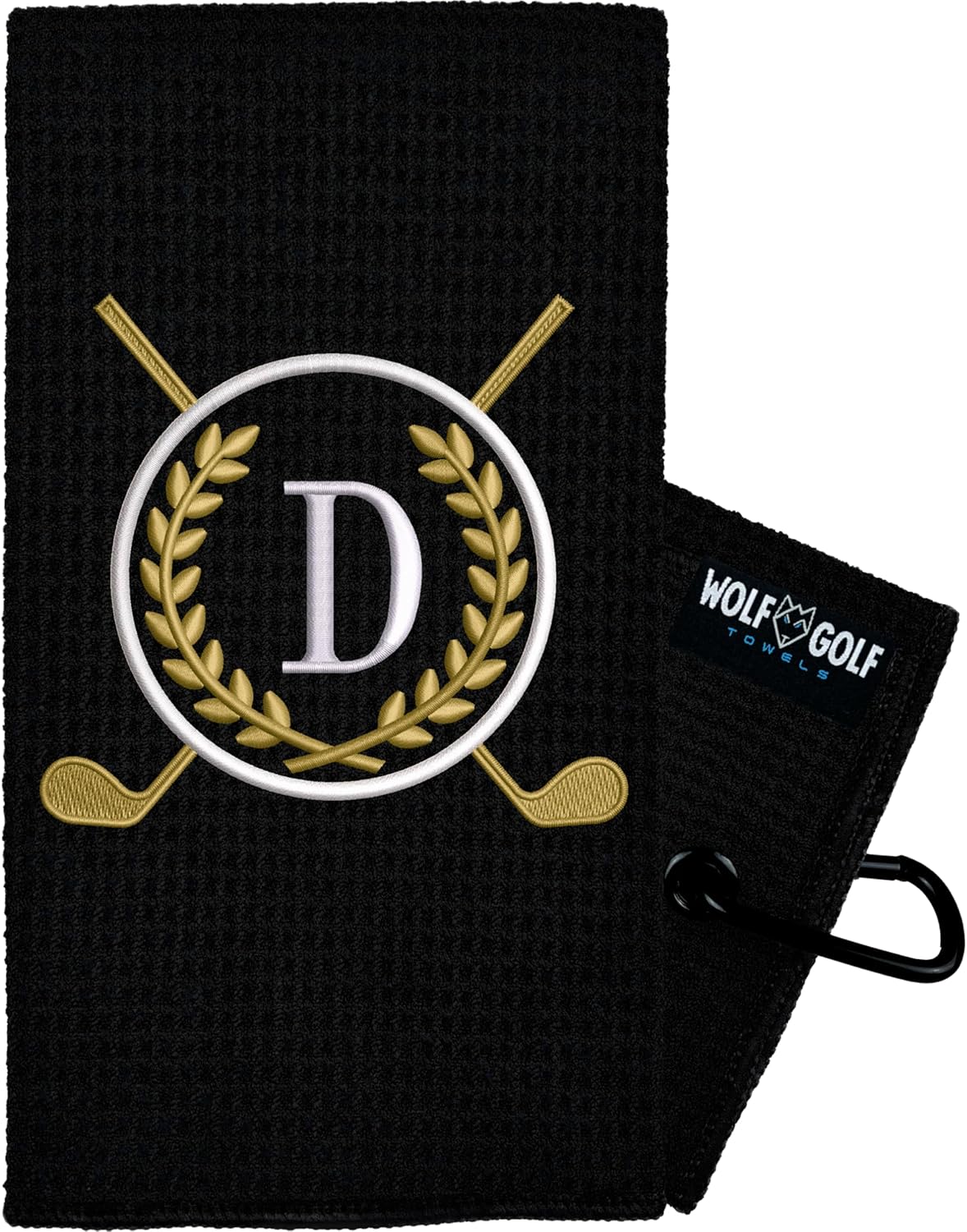 Personalized Monogram Golf Towel for Style on the Green