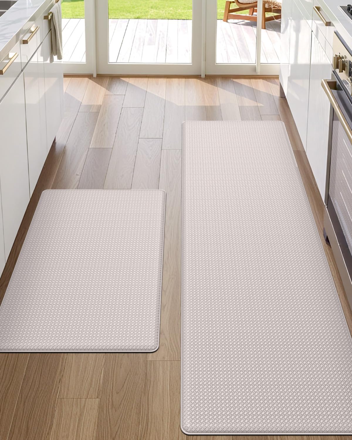 DEXI Kitchen Floor Mats Cushioned Anti Fatigue for Comfort