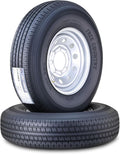 Trailer Tire Wheel Assembly ST235/85R16 12-Ply F 128N - Durable Set