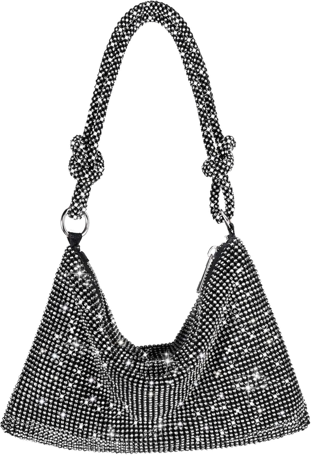 Rhinestone Purse Sparkly Evening Bag for Women Prom Club