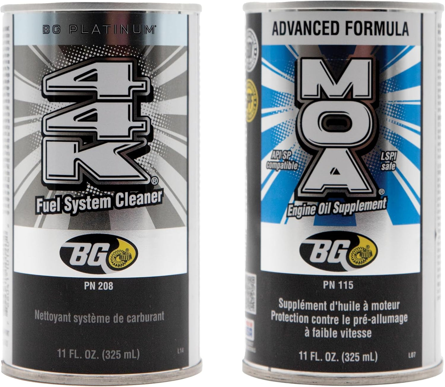 BG MOA (115) and New 44k Platinum Fuel System Enhancer