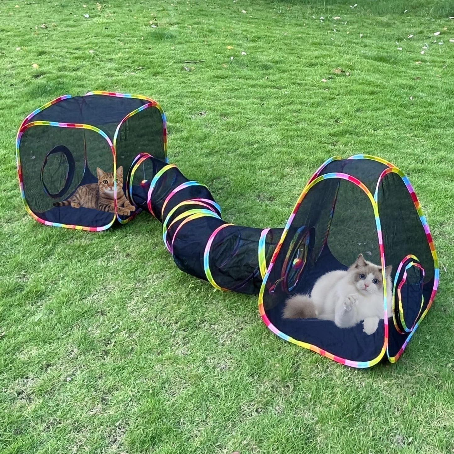 GONPETGP Multi-Purpose Cat Enclosure with Play Ball