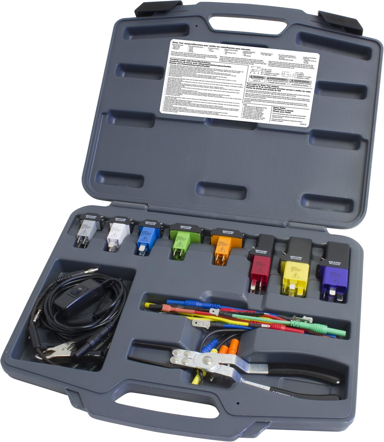 Lisle 69300 Master Relay Test Jump Set for Vehicle Diagnostics