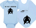 Trekkie Baby Onesie Hat Blanket Bib Package Combinations - Cute Gift