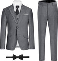 Boys' Formal Slim Fit Suit Set - Adjustable Waist, 5-Piece World