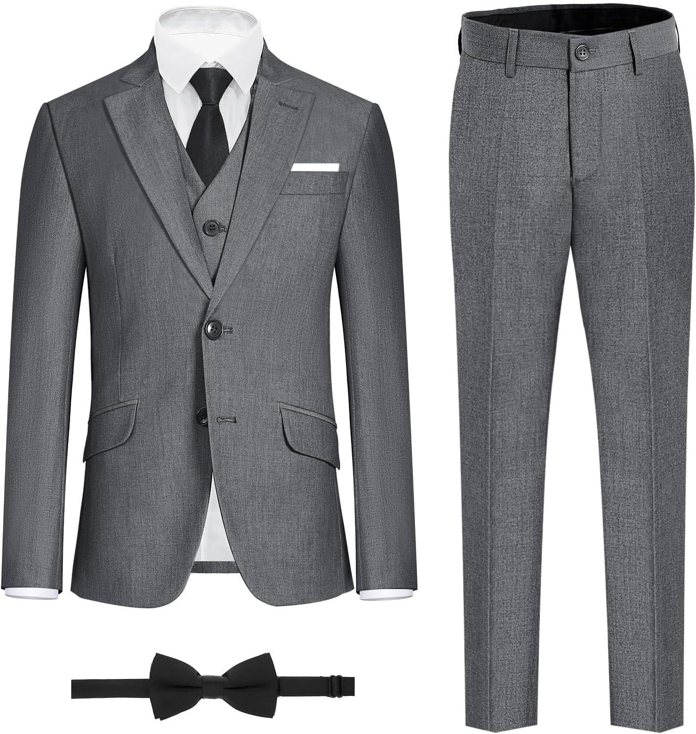 Marvelous World Boys' Formal Slim Fit Suit Set for All Occasions