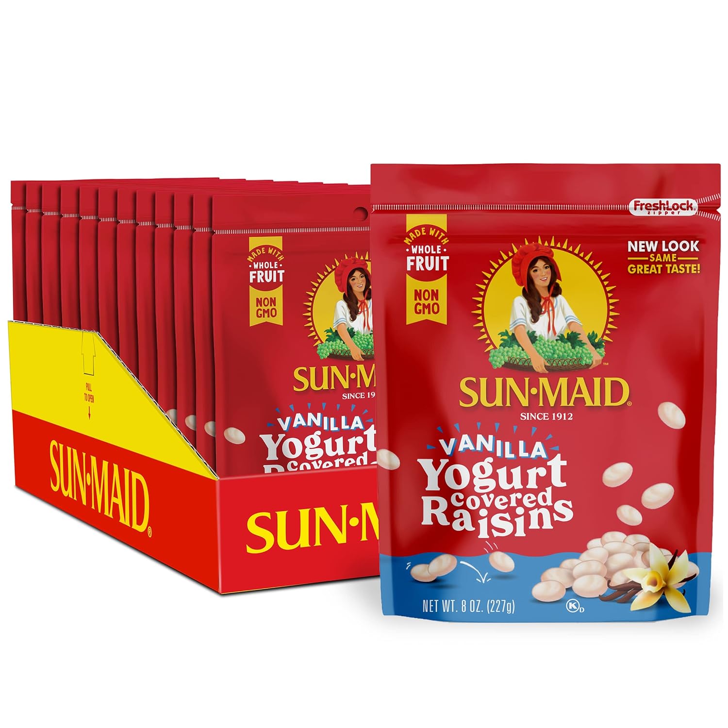 Sun-Maid Vanilla Yogurt Coated Raisins - Delicious Snack Option