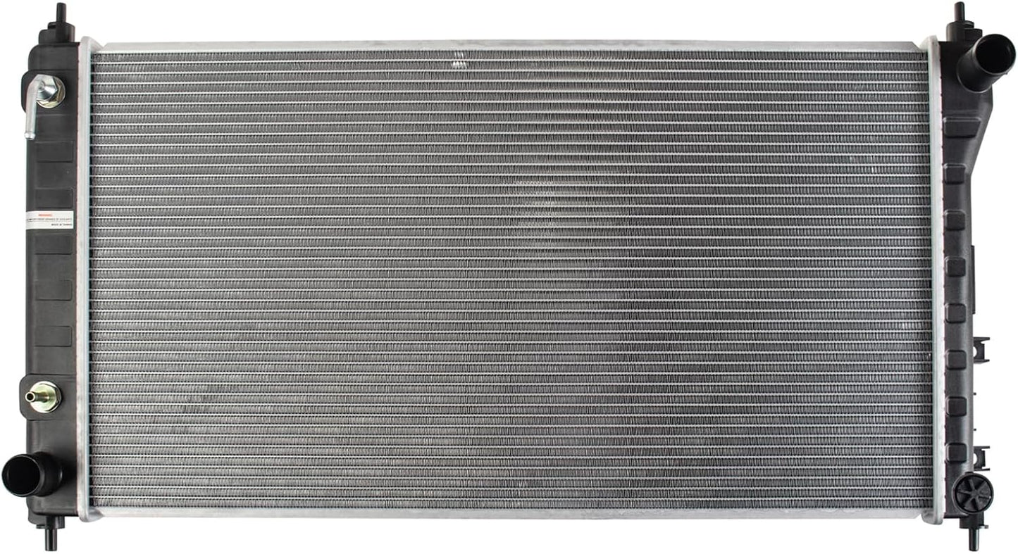 TRQ Radiator Assembly Aluminum Core for 19-22 Nissan Altima