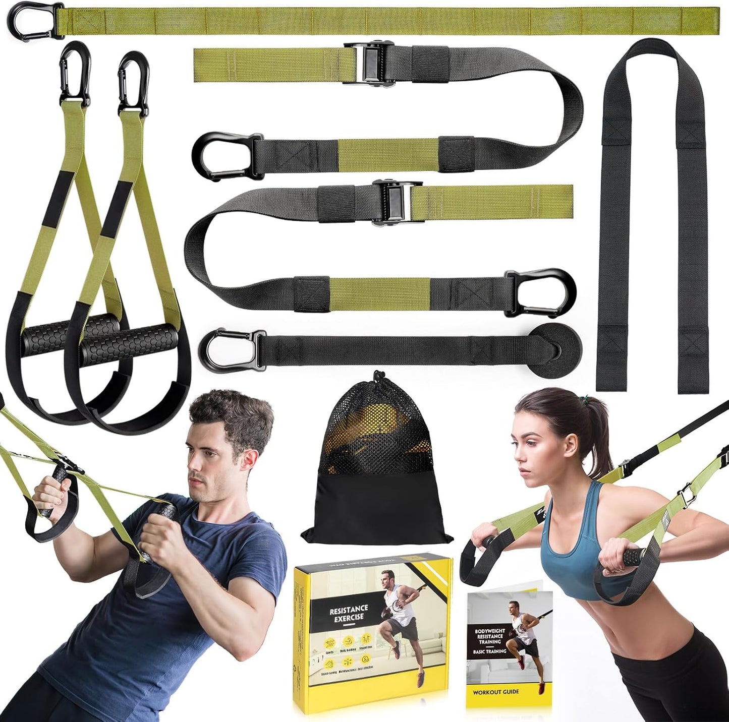 Home Resistance Training Kit for Full Body Strength Workouts