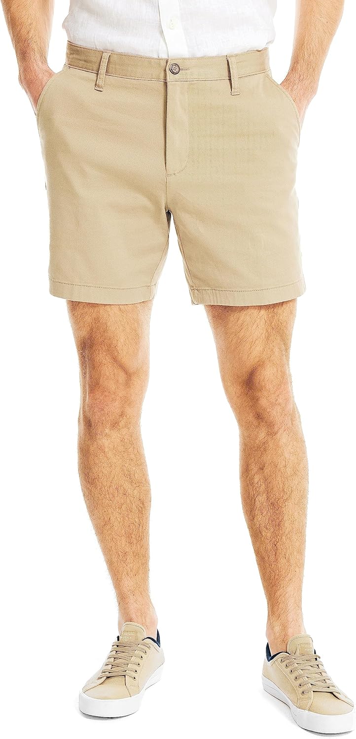 Nautica Mens 6 in Deck Short for Comfort and Style