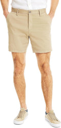 Nautica Men's 6ft Deck Short - Comfortable Stretch Twill