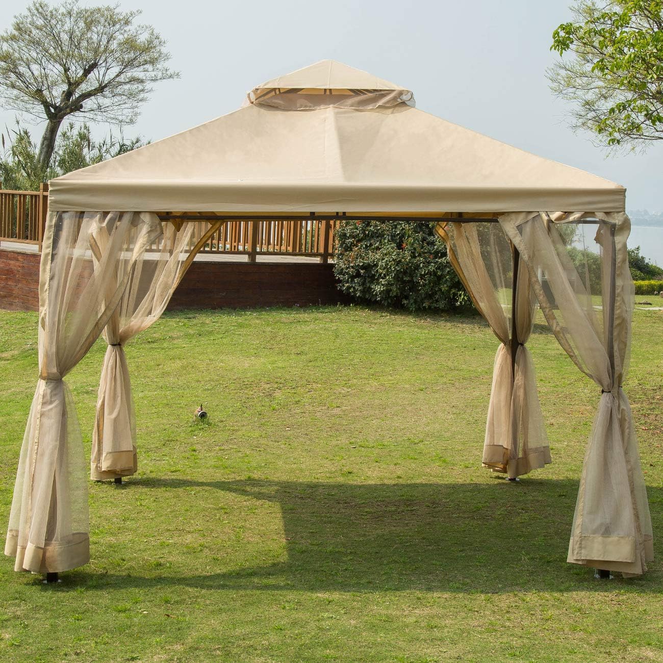 Sunnyglade 10' x 10' Outdoor Gazebo - Elegant Shade Solution