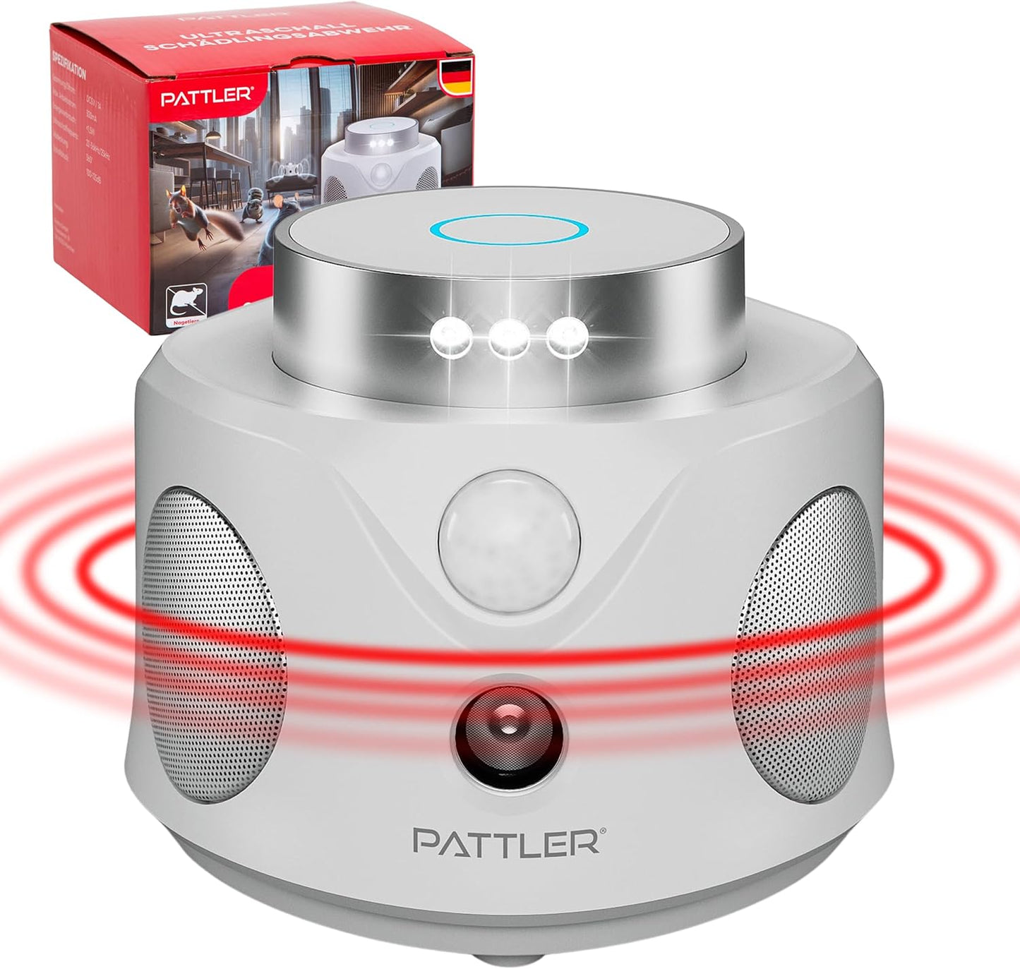 360 Ultrasonic Mouse Repellent - Say Goodbye to Mice!
